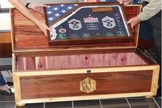 Sea Chest - Military Retirement Gift 5 small