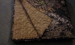 Camo Bedspread & Pillowcases & Throw Pillows 2 small