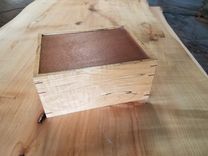 Maple And Mahogany Jewelry Box 1 small