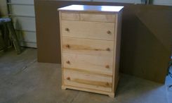 5 Drawer Maple Chest 1 small