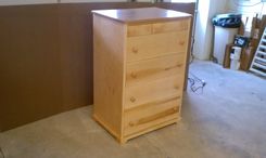 5 Drawer Maple Chest 2 small