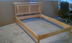 Cherry Platform Panel Bed 3 small
