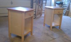 1 Drawer Night Stand 2 small
