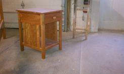 1 Drawer Night Stand 1 small