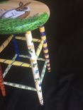 Crazy Leg Bunny Stool 2 small