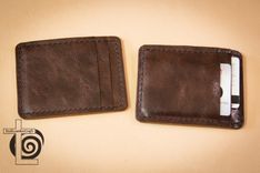 Multi Slim Wallet Italian Leather 6 small