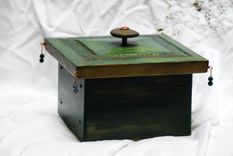 Small Reclaimed Wooden Box 1 small