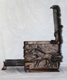 Hand Carved Tantalus Liquor Box 5 small