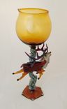 Sculpted Wildlife Goblets 4 small