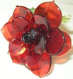 Glass Rose's 2 small