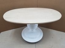 Oval Dining Room Or Breakfast Banquette Table 3 small