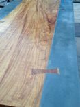 Concrete And Exotic Wood Dining/ Conference Table 3 small