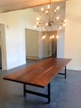 Contemporary Solid Walnut Conference/ Dining Table 2 small
