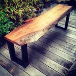 Live Edge Eucalyptus Bench 1 small