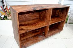 Walnut Record Player Console 1 small