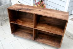 Walnut Record Player Console 2 small
