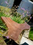 Highly Figured Walnut Crotch End Table 1 small