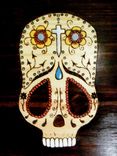 "5 Amigos" Sugar Skull Art 4 small