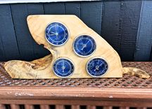 Weather Station (Figured Box Elder) 2 small