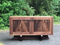 Mid Century Modern Style Credenza With Hand Cut Dovetails 3 small