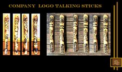 Company Logo, Talking Sticks, Custom 1 small
