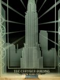 Chrysler Building Of New York City - Art Deco Design Etched Glass Interior Decor Display 1 small