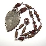 Turn Over A New Leaf Necklace 1 small