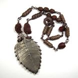Turn Over A New Leaf Necklace 2 small