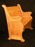 Church Style Oak Pew Benches 2 small
