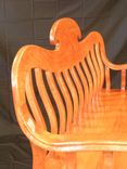 Cherry Victorian Style Bench 3 small
