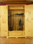 Wooden Gun Storage Safe 1 small
