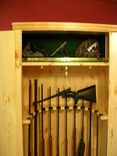 Wooden Gun Storage Safe 3 small