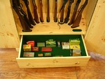 Wooden Gun Storage Safe 4 small