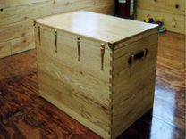 Custom Oak Tack Box 2 small