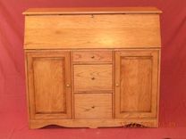 Custom Hickory Writing Desk 1 small