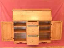 Custom Hickory Writing Desk 2 small