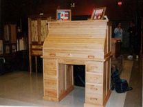 Custom Oak Roll Top Desk 1 small