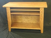 Custom Oak Entertainment Center 1 small