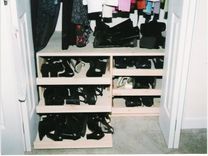 Custom Closet Shoe Rack 2 small