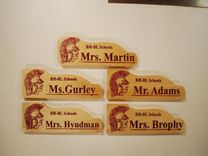 3d School Teacher Name Plate 1 small