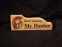 3d School Teacher Name Plate 2 small