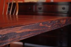 Reclaimed Barn Wood Dining Table 3 small