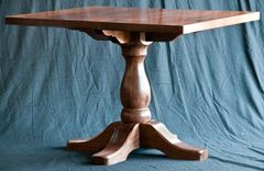 Walnut Tuscan Tables - Large And Smaller 4 small