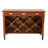 Tabriz Mahogany Wine Table 2 small