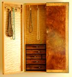 Wall Mounted Jewelry Cabinet 4 small