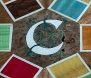 Traditional Inlaid Mahogany Game Table 8 small