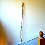 Commorative   Hand Painted Hiking Stick 1 small