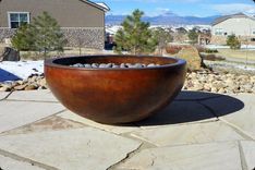 Sanitas' Concrete Firepit 3 small