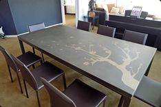 Concrete And Steel Dining Table 3 small
