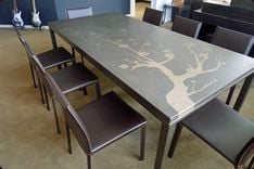Concrete And Steel Dining Table 4 small